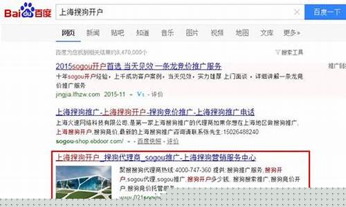 上海百度排名公司